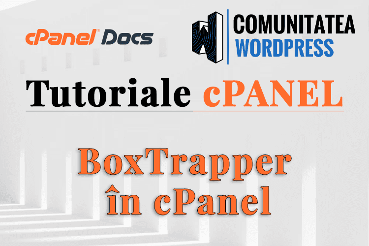 Cum se configurează BoxTrapper în interfața cPanel
