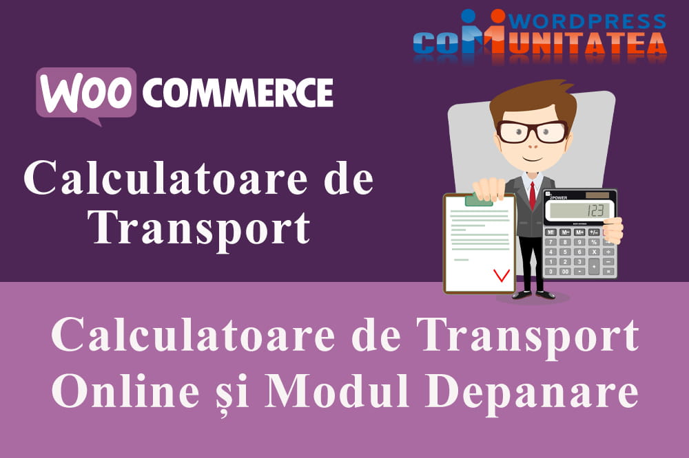 Calculatoare de Transport Online și Modul Depanare