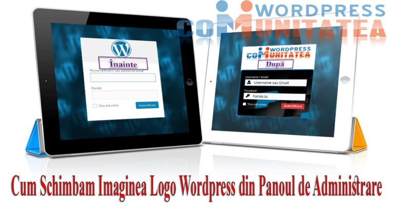 Cum Schimbam Imaginea Logo din Panoul de Administrare Wordpress