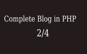 Cómo crear un blog en PHP y una base de datos MySQL - DB Design