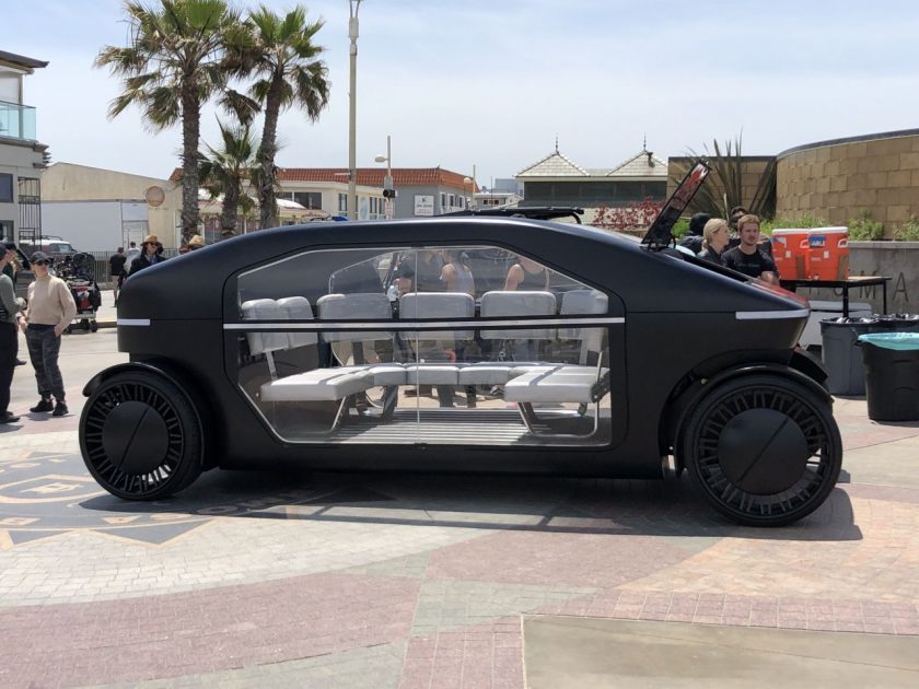 Airo coche eléctrico diseño westworld