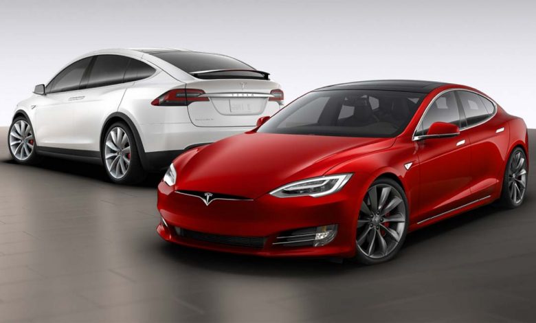 Modelo X y modelo S de Tesla