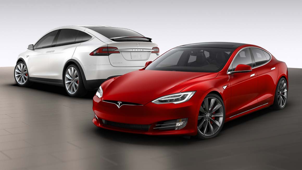 Modelo X y modelo S de Tesla