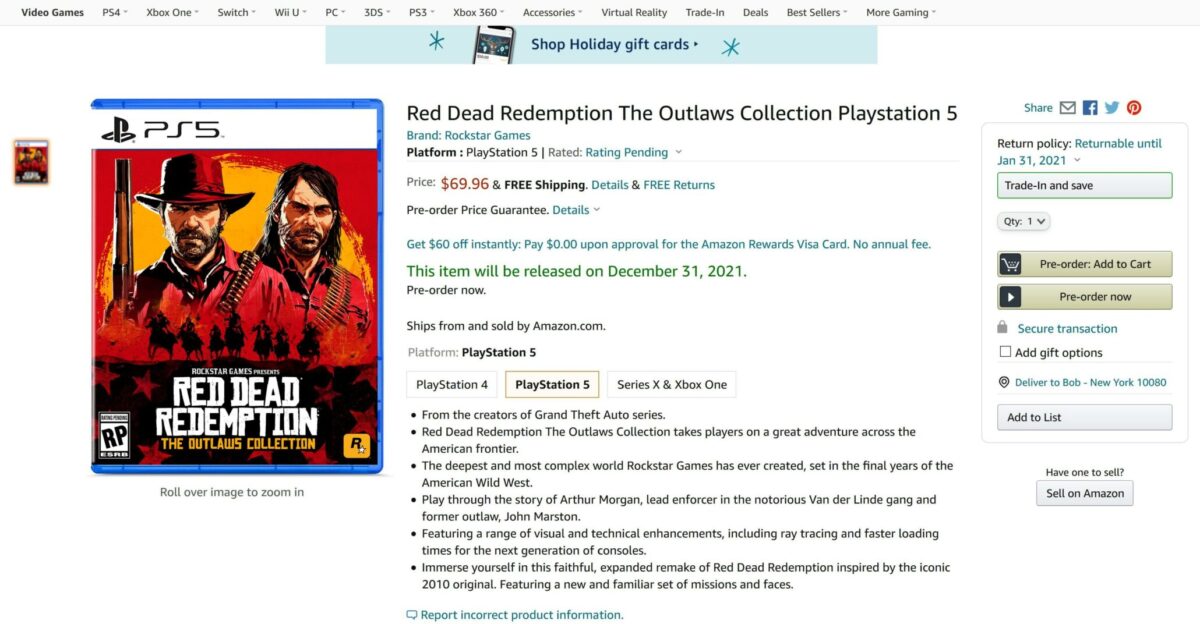 Red Dead Redemption La colección de forajidos