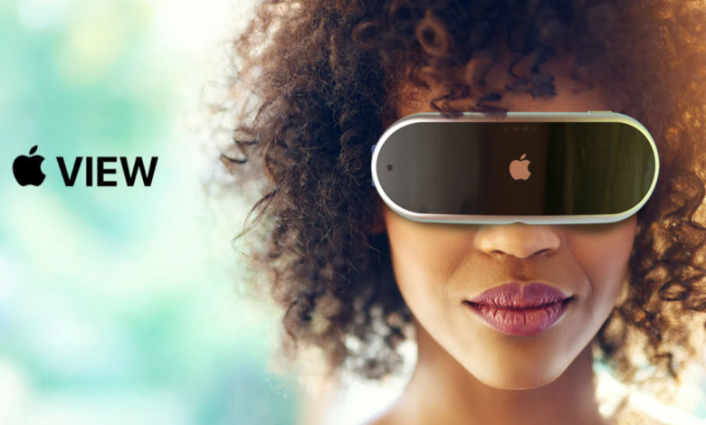 Auriculares VR de concepto de Apple