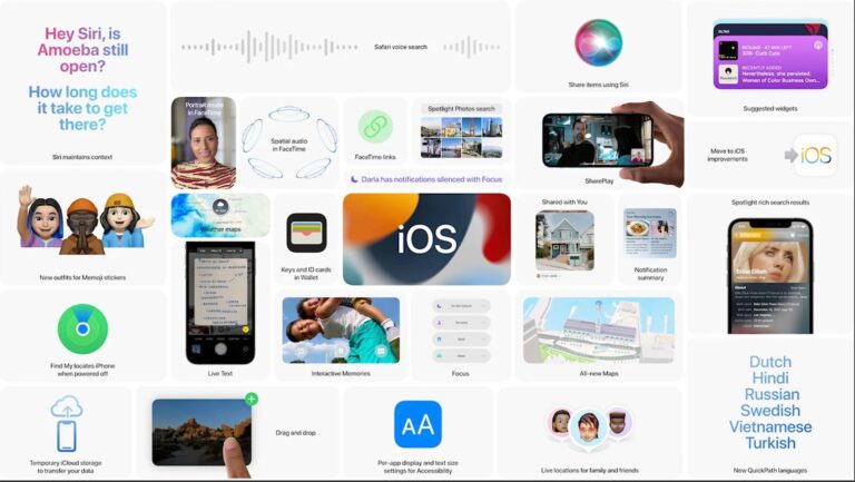Apple WWDC 2021 iOS 15
