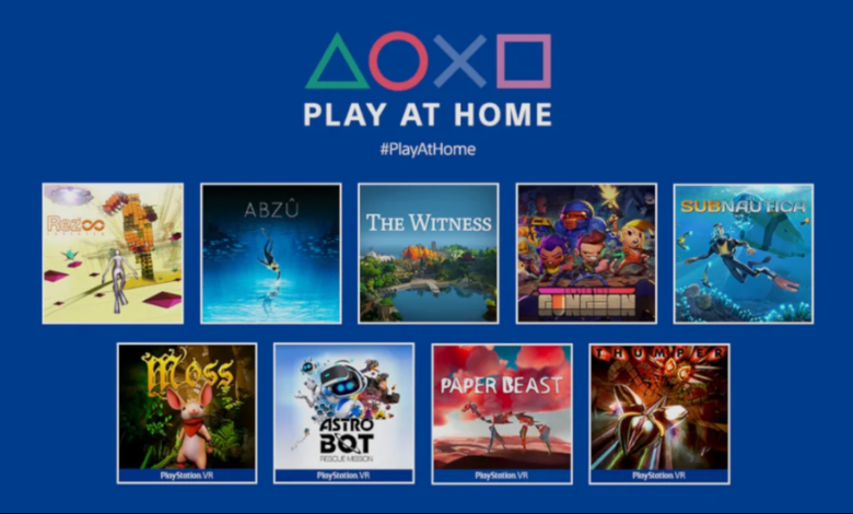 Play at Home 2021 juegos gratuitos de PlayStation Sony