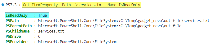 redirección de powershell a archivo