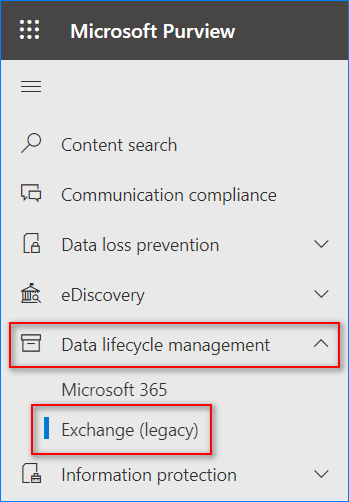 política de retención de office 365