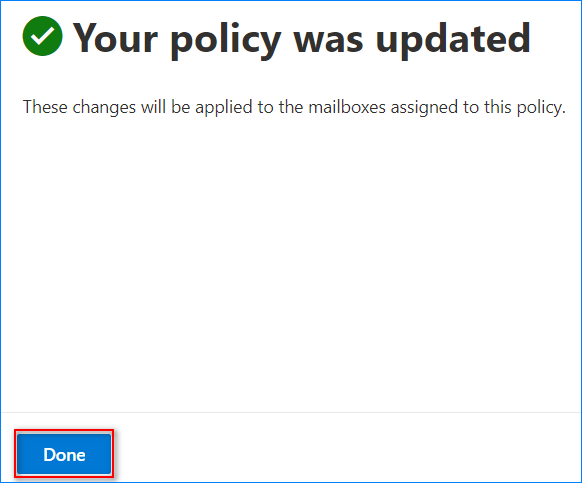 política de retención de intercambio de office 365