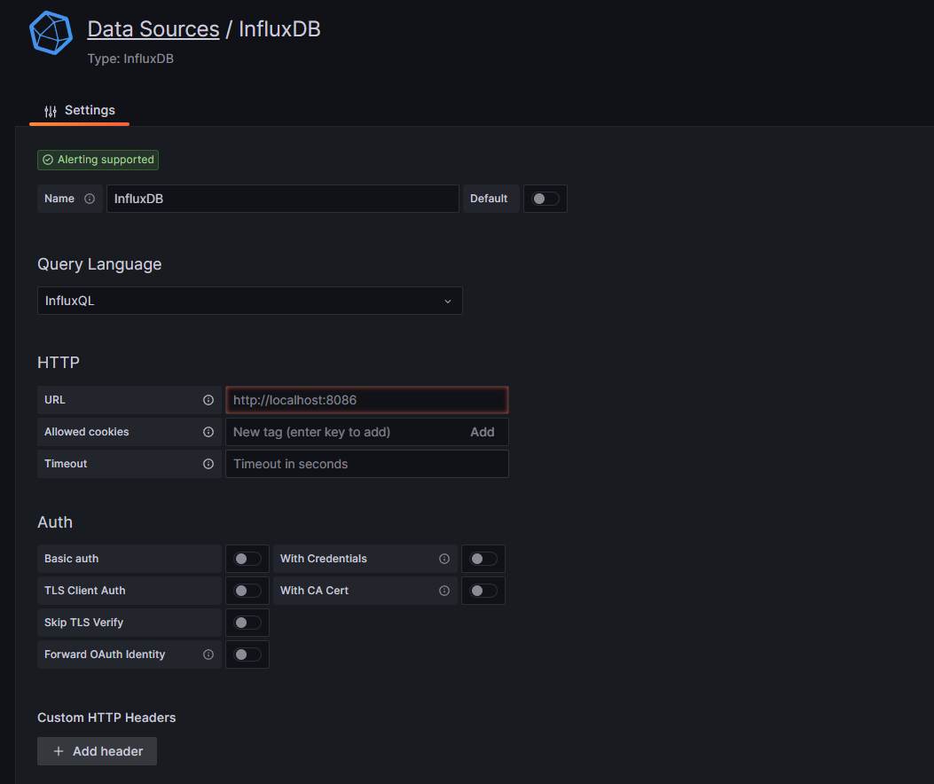 concentrador docker de grafana