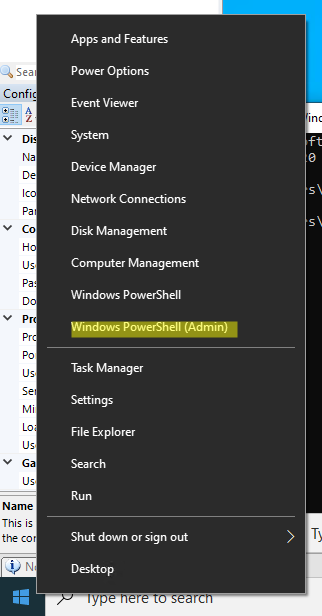 cómo ejecutar el archivo ps1 en powershell como administrador