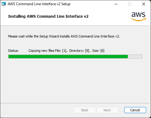 configuración de aws cli