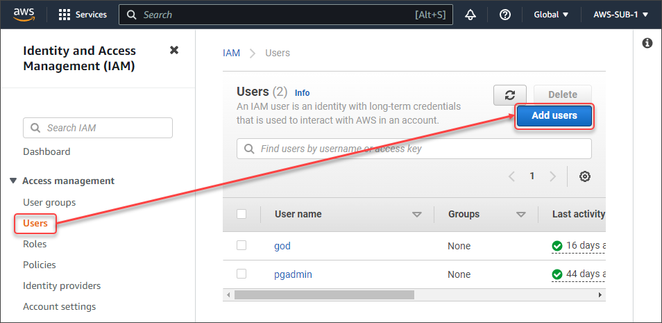 configurar aws cli
