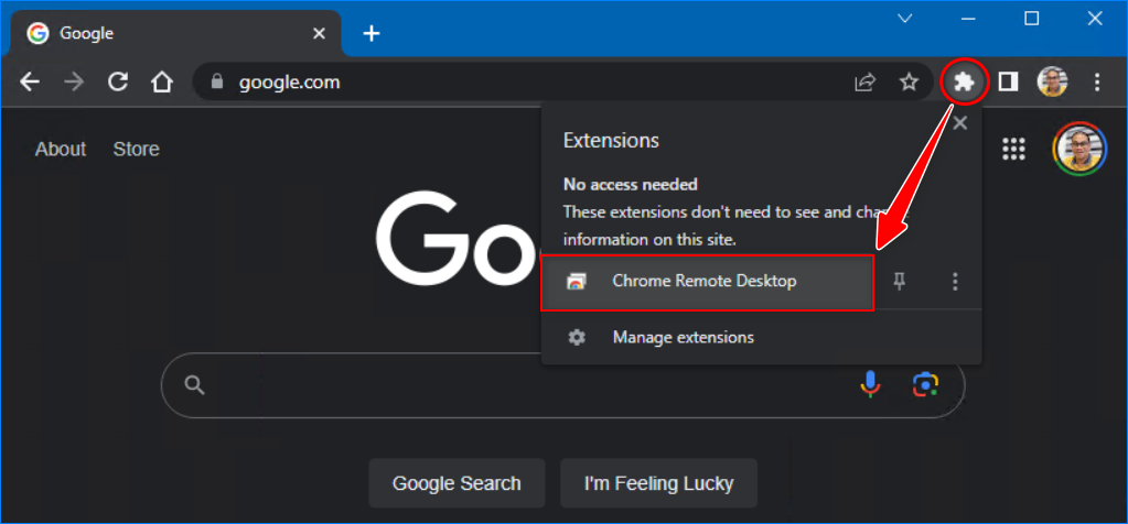 mando a distancia google chrome