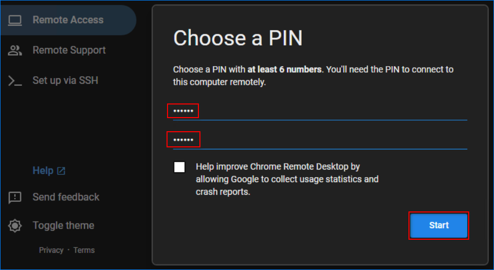 extensión cromada rdp