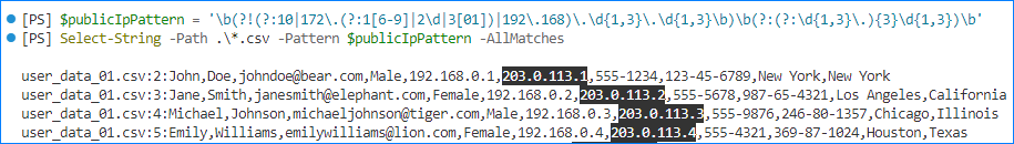 equivalente de windows grep