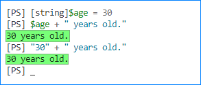concatenar cadena powershell