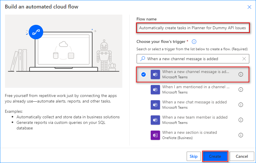Los equipos de Microsoft potencian la automatización.