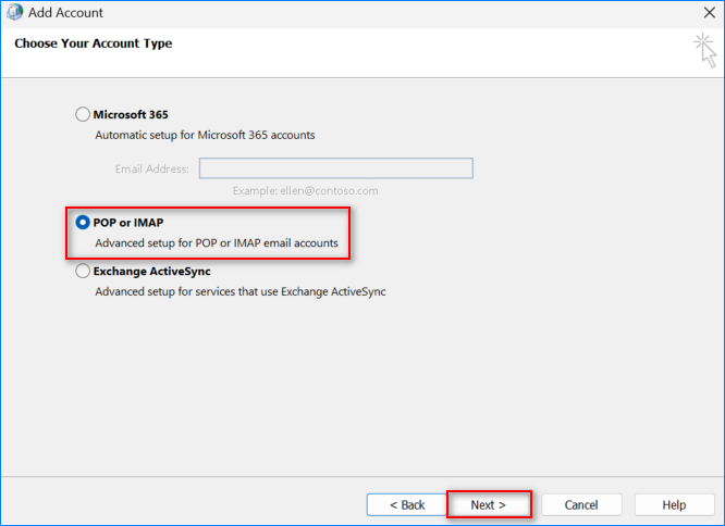 como configurar gmail en Outlook imap