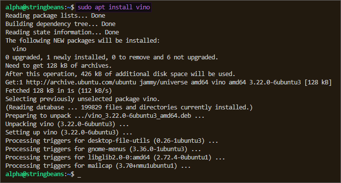 ubuntu 20.04 pantalla compartida