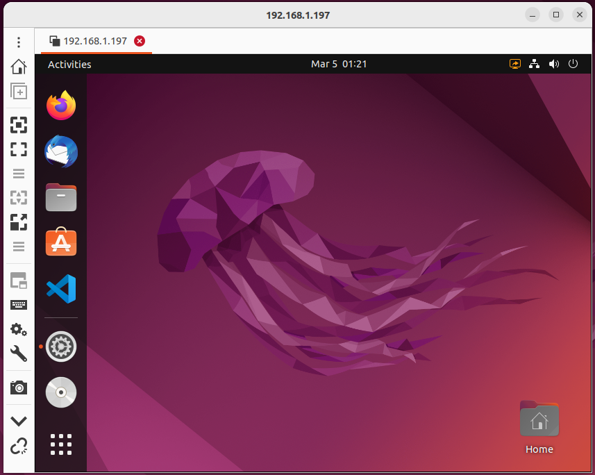 ubuntu habilitar compartir pantalla