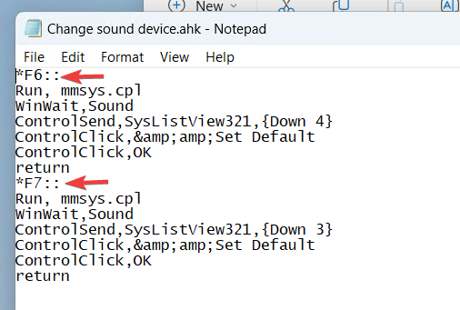secuencia de comandos de Windows para cambiar la salida de audio